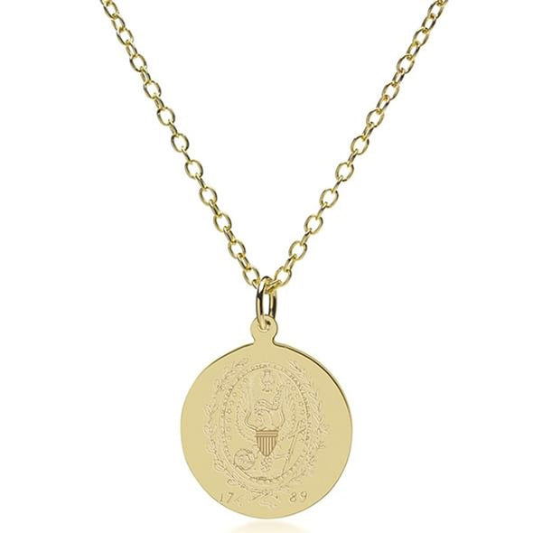 Georgetown 14K Gold Pendant & Chain Shot #2
