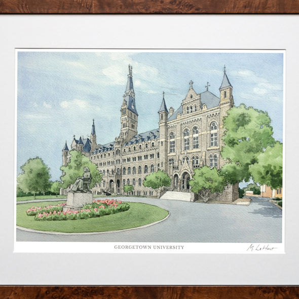 Georgetown Campus Print- Limited Edition, Large Shot #2
