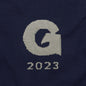 2023 Georgetown Class Year Navy Blue and Grey Sweater Shot #6