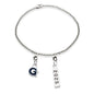 Georgetown Class Year Sterling Silver Anklet Shot #1