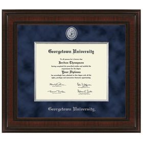 Georgetown Excelsior Diploma Frame Shot #1