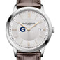 Georgetown Men's Baume et Mercier 40mm Classima Quartz Watch with Silver Dial & Dark Brown Leather Strap Shot #1