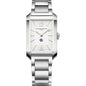 Georgetown Men's Baume et Mercier 43X27mm Hampton Watch with Silver Dial & Bracelet Shot #2