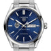 Georgetown Men's TAG Heuer Carrera with Blue Dial & Day-Date Window