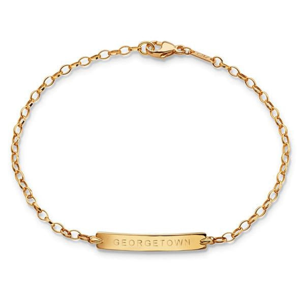 Georgetown Monica Rich Kosann Petite Poesy Bracelet in Gold Shot #1