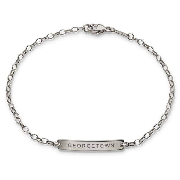 Georgetown Monica Rich Kosann Petite Poesy Bracelet in Silver Shot #1