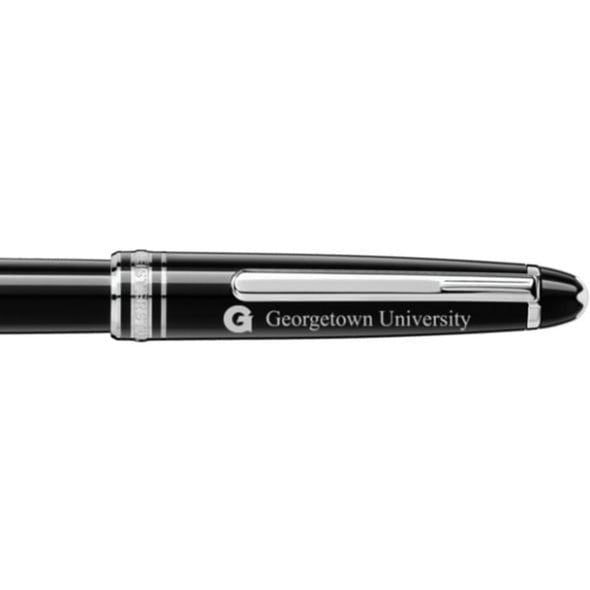Georgetown Montblanc Meisterstück Classique Rollerball Pen in Platinum Shot #2