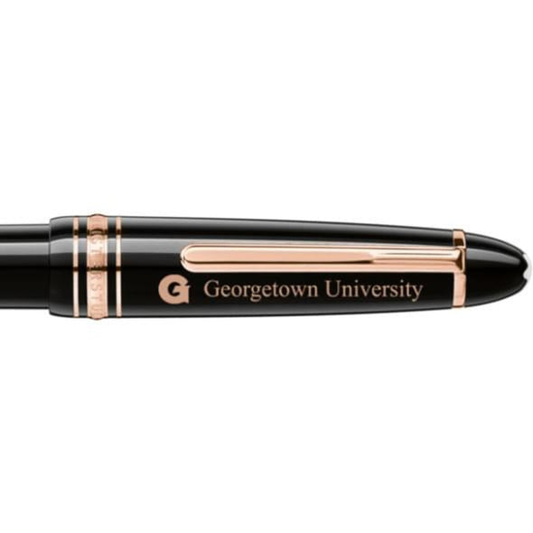 Georgetown Montblanc Meisterstück LeGrand Ballpoint Pen in Red Gold Shot #2