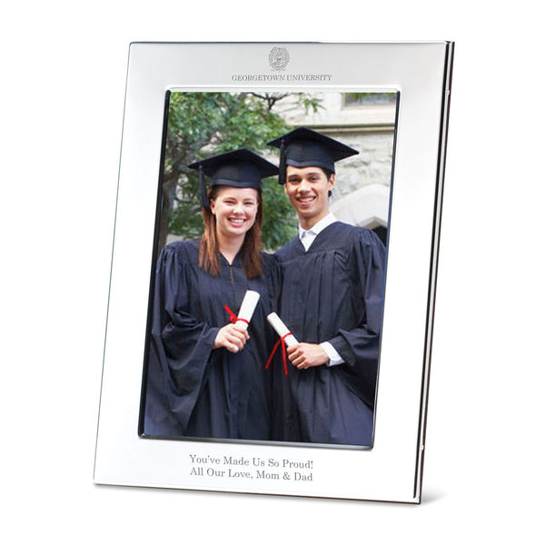 Georgetown Polished Pewter 5x7 Picture Frame Shot #1