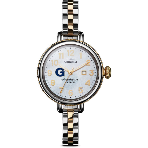 Georgetown Shinola Watch, The Birdy 34 mm MOP Dial Shot #2