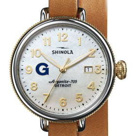 Georgetown Shinola Watch, The Birdy 38mm MOP Dial Shot #1