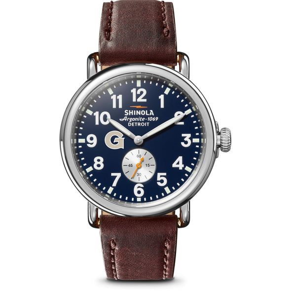 Georgetown Shinola Watch, The Runwell 41 mm Midnight Blue Dial Shot #2