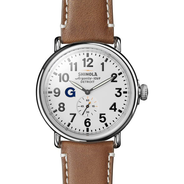 Georgetown Shinola Watch, The Runwell 47 mm White Dial Shot #2