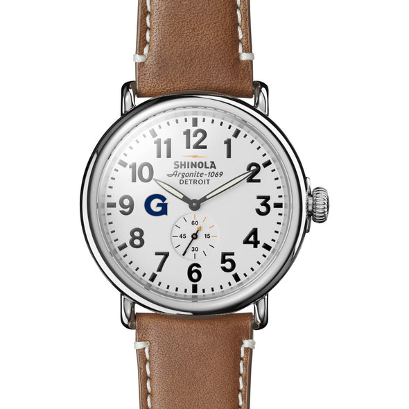Georgetown Shinola Watch, The Runwell 47mm White Dial Shot #2