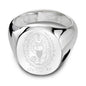 Georgetown Sterling Silver Oval Signet Ring Shot #2