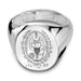 Georgetown Sterling Silver Oval Signet Ring