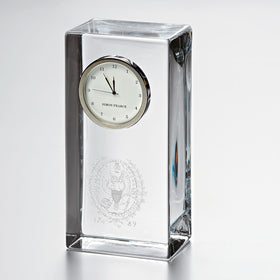 Georgetown Tall Glass Desk Clock by Simon Pearce Shot #1