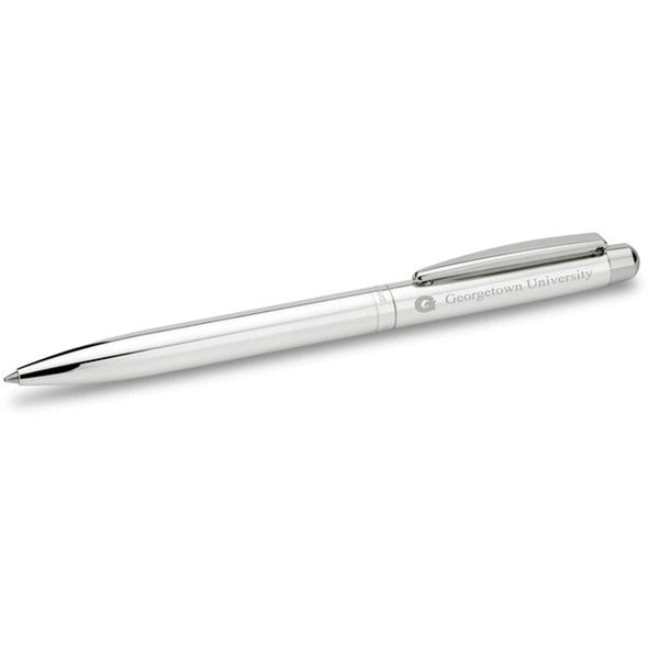 Georgetown University Pen in Sterling Silver Shot #1