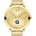 Georgetown University Women's Movado Bold Gold with Mesh Bracelet