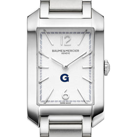 Georgetown Women's Baume et Mercier 35X22mm Hampton Watch with Silver Dial & Bracelet Shot #1