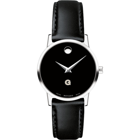 Georgetown Women&#39;s Movado Museum with Leather Strap Shot #2