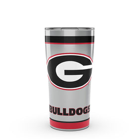 Georgia Bulldogs 20 oz. Stainless Steel Tervis Tumblers with Hammer Lids - Set of 2 Shot #1