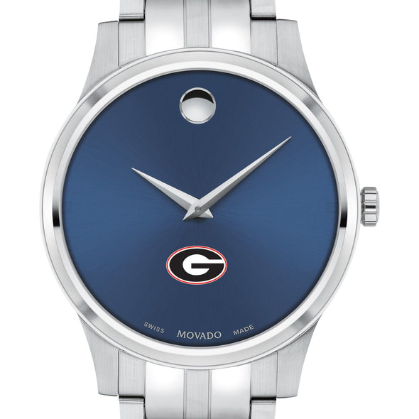 Blue Dial Movado Museum Sport Gunmetal Georgia Men's Movado