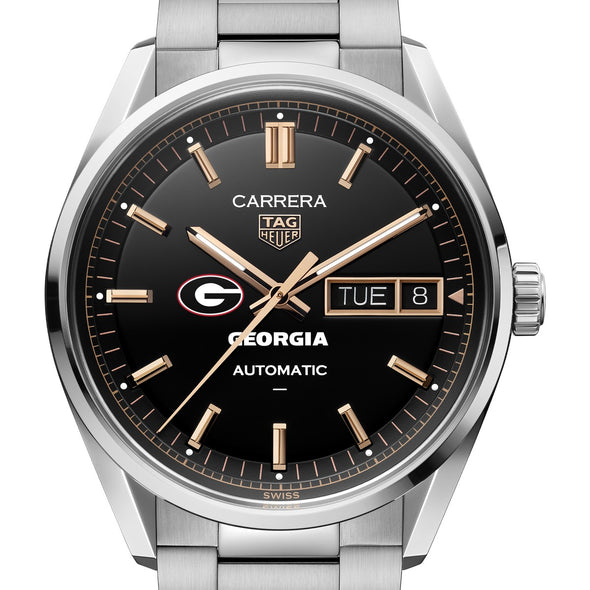 Georgia Men's TAG Heuer Carrera Day-Date Automatic with Black Dial Shot #1