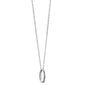 Georgia Monica Rich Kosann "Carpe Diem" Poesy Ring Necklace in Silver Shot #2