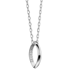 Georgia Monica Rich Kosann Poesy Ring Necklace in Silver Shot #1