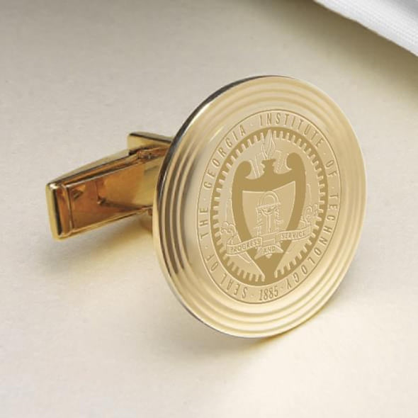 Georgia Tech 14K Gold Cufflinks Shot #2