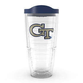 Georgia Tech 24 oz. Tervis Tumblers with Emblem - Set of 2 Shot #1