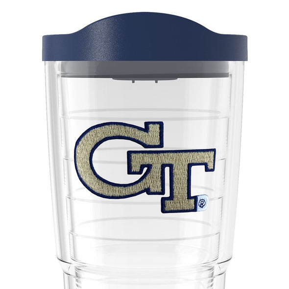 Georgia Tech 24 oz. Tervis Tumblers with Emblem - Set of 2 Shot #2