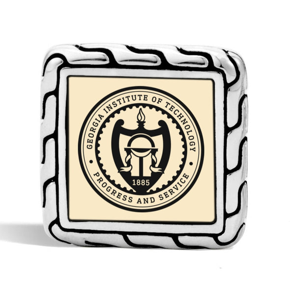 Georgia Tech Cufflinks by John Hardy with 18K Gold Shot #3