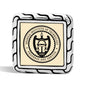 Georgia Tech Cufflinks by John Hardy with 18K Gold Shot #3