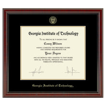 Georgia Tech Diploma Frame, the Fidelitas Shot #1