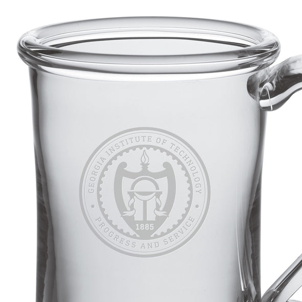 Georgia Tech Glass Tankard by Simon Pearce Shot #2