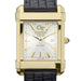 Georgia Tech Men's Gold Watch with 2-Tone Dial & Leather Strap at M.LaHart & Co.