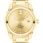Georgia Tech Men's Movado BOLD Gold with Date Window Shot #1