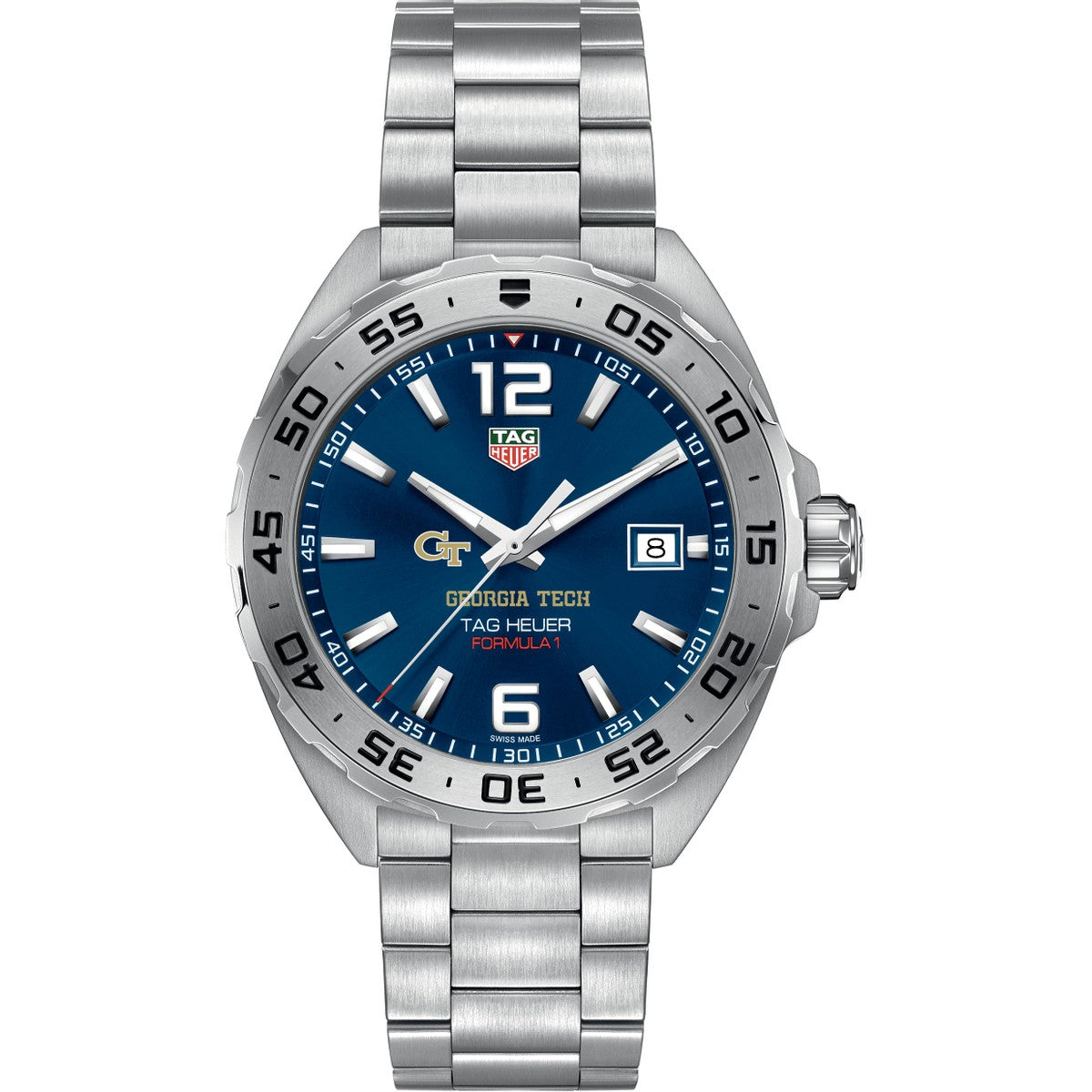 Georgia Tech Men's TAG Heuer Formula 1 with Blue Dial | M.LaHart & Co.