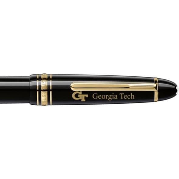 Georgia Tech Montblanc Meisterstück LeGrand Rollerball Pen in Gold Shot #2