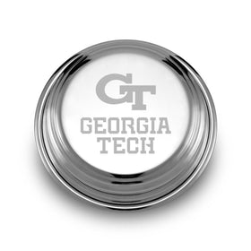 Georgia Tech Pewter Paperweight Shot #1