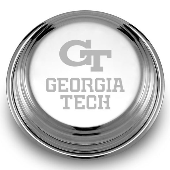 Georgia Tech Pewter Paperweight Shot #2