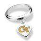 Georgia Tech Sterling Silver Ring with Sterling Tag Shot #1
