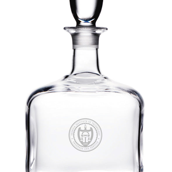 Georgia Tech Whiskey Decanter by Simon Pearce Shot #2