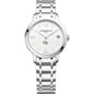 Georgia Tech Women's Baume et Mercier 31mm Classima Watch with White Dial & Bracelet Shot #2