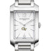 Georgia Tech Women's Baume et Mercier 35X22mm Hampton Watch with Silver Dial & Bracelet