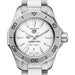 Georgia Tech Women's TAG Heuer Steel Aquaracer with Silver Dial