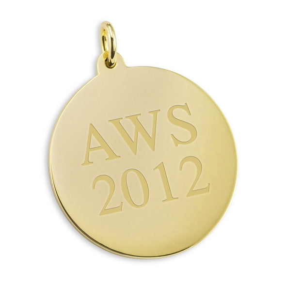 Duke 14K Gold Charm - Graduation Gift Selection | M.LaHart & Co.