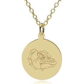 Gonzaga 14K Gold Pendant & Chain Shot #1